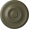 Ekena Millwork Raynor Ceiling Medallion (Fits Canopies up to 6"), Hand-Painted Painted Turtle, 20 5/8"OD x 1 3/8"P CM20BEPTF - alternate 1